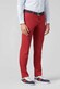 Meyer Bonn Constant Color Cotton Flat-Front Broek Rood