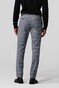 Meyer Bonn Contrasting Glen Check Organic Cotton Broek Blauw