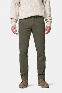 Meyer Bonn Cosy Twill Easy Care Broek Donker Groen