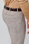 Meyer Bonn Exclusive Organic Cotton Stretch Multi Check Broek Beige