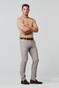 Meyer Bonn Exclusive Organic Cotton Stretch Multi Check Broek Beige