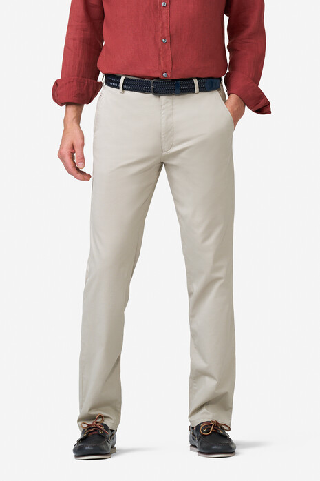 Meyer Bonn Fine Structure High Comfort Stretch Broek Beige
