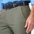 Meyer Bonn Luxury Cotton Silk 2-Way Stretch Broek Olive