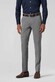 Meyer Bonn Modern Fine Gabardine Bistretch Wool Blend Broek Grijs
