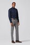 Meyer Bonn Modern Fine Gabardine Bistretch Wool Blend Broek Grijs