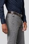 Meyer Bonn Modern Fine Gabardine Bistretch Wool Blend Broek Grijs