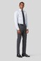 Meyer Bonn Modern Fine Gabardine Bistretch Wool Blend Broek Midden Grijs