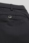 Meyer Bonn Modern Fine Gabardine Bistretch Wool Blend Broek Zwart
