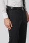 Meyer Bonn Modern Gabardine Wool Broek Zwart
