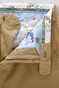Meyer Bonn Organic Cotton Micro Pattern Broek Camel