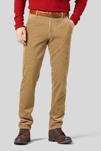 Meyer Bonn Superstretch Premium Corduroy Corduroy Broek Cappuccino