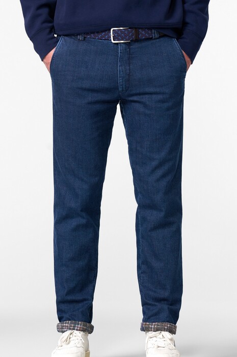 Meyer Bonn Thermal Denim 2-Way Stretch Jeans Blue Stone