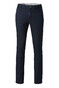 Meyer Bonn Ultralight Flat-Front Organic Cotton Blend Denim Broek Navy