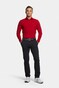 Meyer Bryson Active High Performance Long Sleeve Jersey-Look Polo Bordeaux