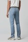 Meyer Chicago Organic Cotton Two-Tone Super-Stretch Broek Blauw