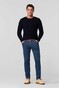 Meyer Chicago Subtle Bi-Color Denim Jeans Blue Stone