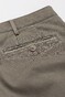 Meyer Chicago Two-Tone Organic Cotton Stretch Broek Coffee