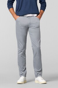 Meyer Chicago Ultralight Organic Cotton Two-Way Stretch Micro Texture Pants Grey