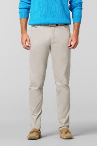 Meyer Chicago Ultralight Organic Cotton Two-Way Stretch Micro Texture Pants Stone