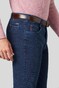Meyer Diego Cross Contrast Denim Organic Cotton Jeans Dark Evening Blue