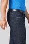 Meyer Diego Cross Denim Swing Pocket Organic Cotton Jeans Donker Blauw