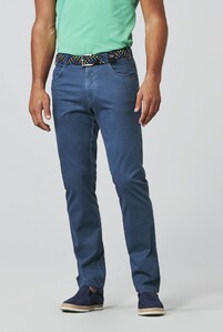 Meyer Diego Organic Cotton Summer Twill Swing Pocket Pants Blue