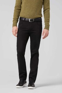 Meyer Diego Satin Swing Pocket Organic Cotton Blend Pants Black