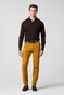 Meyer Dublin Organic Cotton Super Stretch Swingpockets Subtle Texture Broek Dark Ocher