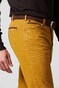Meyer Dublin Organic Cotton Super Stretch Swingpockets Subtle Texture Broek Dark Ocher