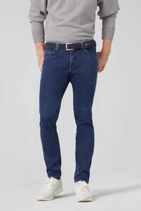 Meyer Dublin Super-Stretch Denim Swing Pocket Organic Cotton Jeans Blue Stone