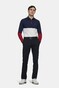 Meyer Justin Active High Performance Longsleeve Color Block Polo Marine-Multi