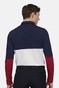 Meyer Justin Active High Performance Longsleeve Color Block Polo Marine-Multi