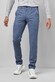 Meyer M5 4-Way-Stretch Wool Blend Chino Broek Blauw