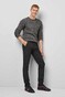 Meyer M5 4-Way-Stretch Wool Blend Chino Broek Zwart