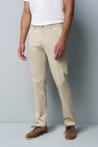 Meyer M5 Chino Light Summer Twill Comfort Stretch Broek Beige