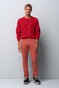 Meyer M5 Chino Light Summer Twill Comfort Stretch Broek Pumpkin