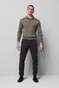 Meyer M5 Chino Micro Structure Organic Cotton Blend Comfort Stretch Broek Antraciet