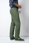 Meyer M5 Chino Solid Color Ultralight Organic Cotton Blend Broek Groen