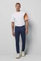 Meyer M5 Fit Casual Organic Cotton Comfort Stretch Broek Marine