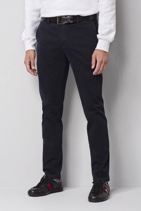 Meyer M5 Fit Casual Super Stretch Broek Navy