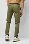 Meyer M5 Fit Solid Color Organic Cotton Subtle Stretch Broek Olive