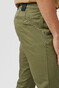 Meyer M5 Fit Solid Color Organic Cotton Subtle Stretch Broek Olive