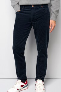 Meyer M5 Five Corduroy Organic Cotton Comfort Stretch Corduroy Trouser Navy
