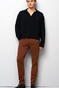 Meyer M5 Five High Performance Satin Organic Cotton Blend 5-Pocket Broek Roest