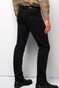 Meyer M5 Five High Performance Satin Organic Cotton Blend 5-Pocket Broek Zwart