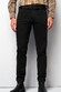 Meyer M5 Five High Performance Satin Organic Cotton Blend 5-Pocket Broek Zwart