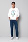 Meyer M5 Five Loose Handfinished Denim Comfort Stretch Jeans Blue Stone