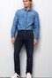 Meyer M5 Five Organic Cotton Comfort Stretch Authentic Denim Jeans Dark Evening Blue