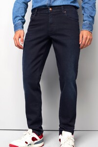 Meyer M5 Five Organic Cotton Comfort Stretch Authentic Denim Jeans Dark Evening Blue