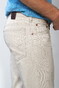 Meyer M5 Five Organic Cotton Soft Subtle Micro Print Broek Beige
